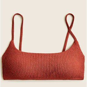 J.Crew Swim Top in Clay Tile